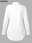 Moda Feminina Blusa Elegante Vonda