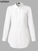 Moda Feminina Blusa Elegante Vonda