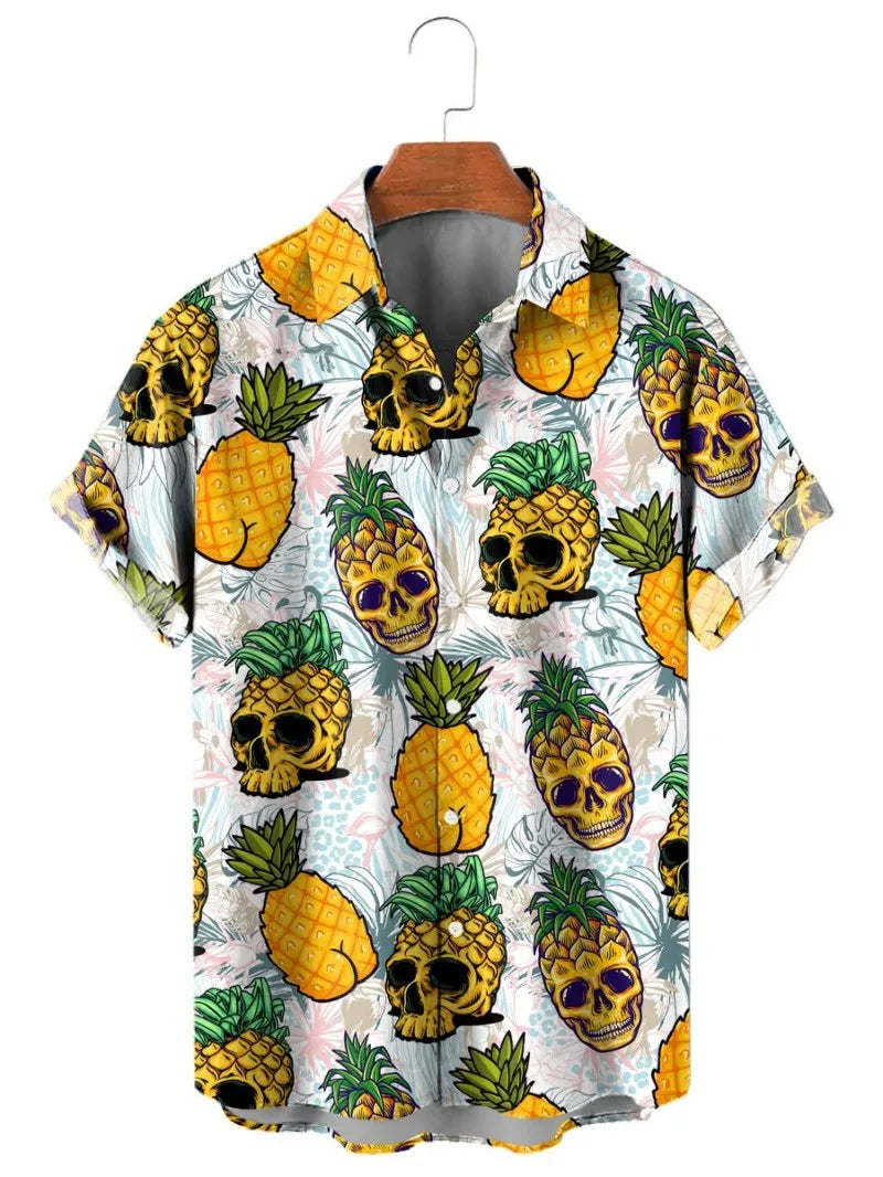 Camisa de Praia Manga Curta