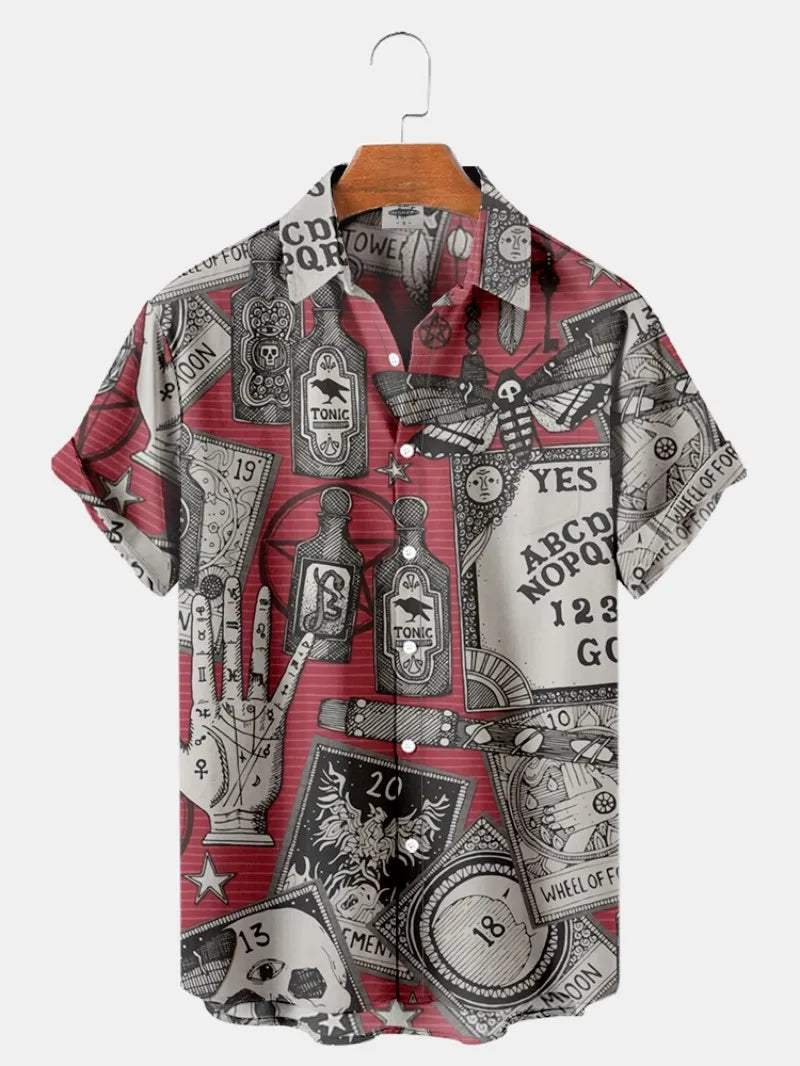 Camisa de Praia Manga Curta