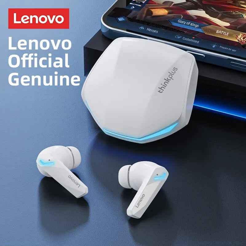 Original Lenovo gm2 pro 5.3 Fone de ouvido Bluetooth sem fio com Microfone